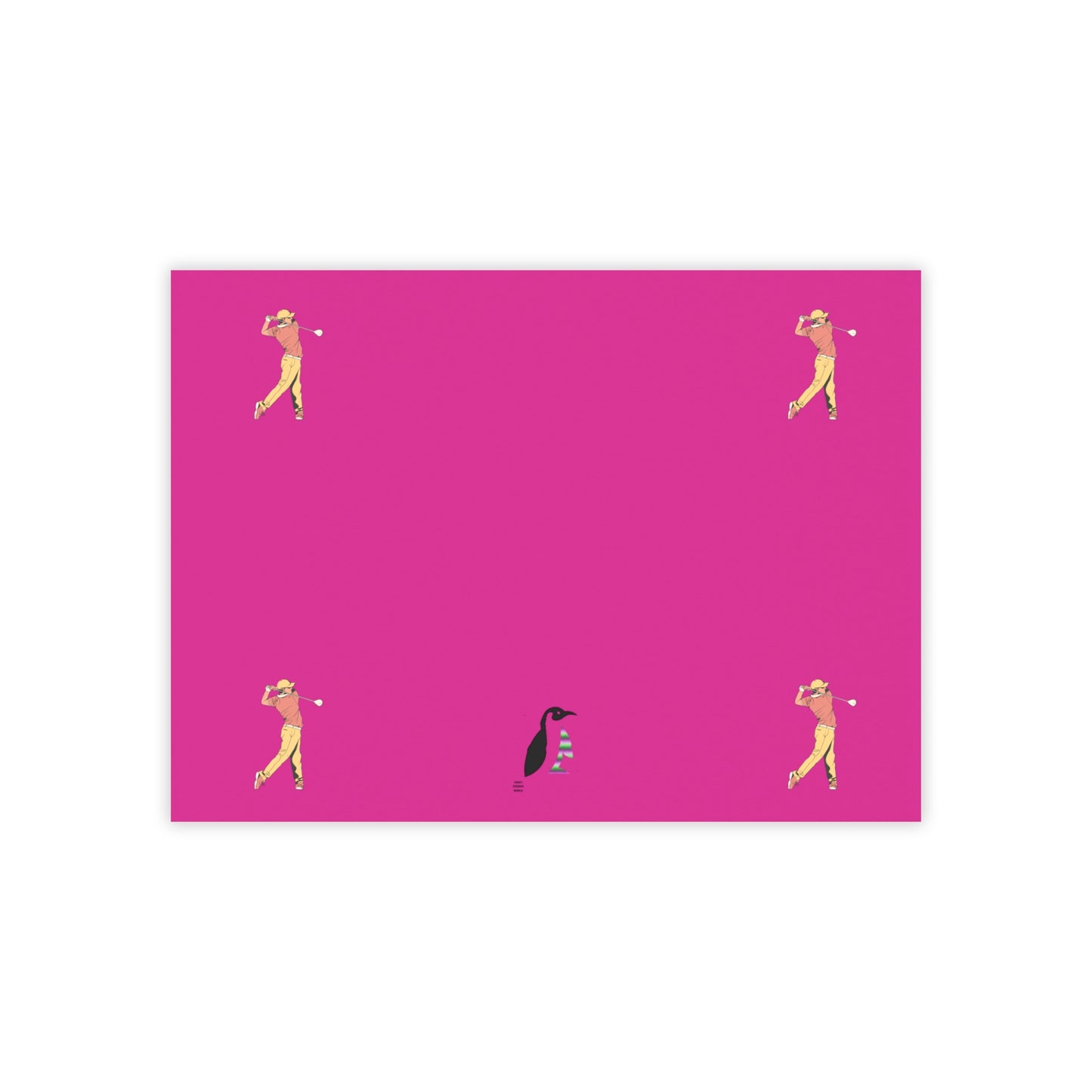 Post-it® Note Pads: Golf Pink