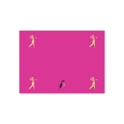 Post-it® Note Pads: Golf Pink