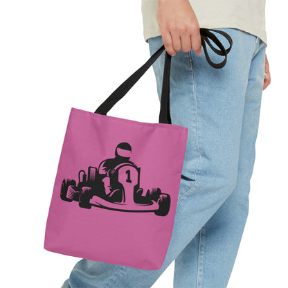 Tote Bag: Racing Lite Pink