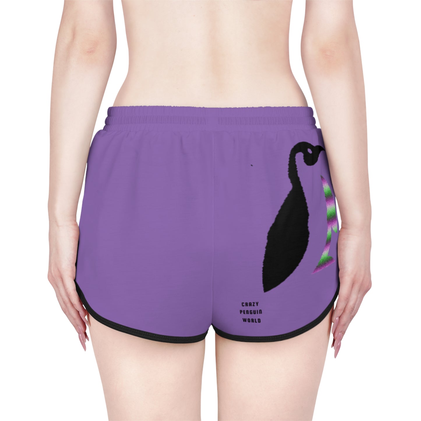 Women's Relaxed Shorts: Lost Remember Honor Lite Purple