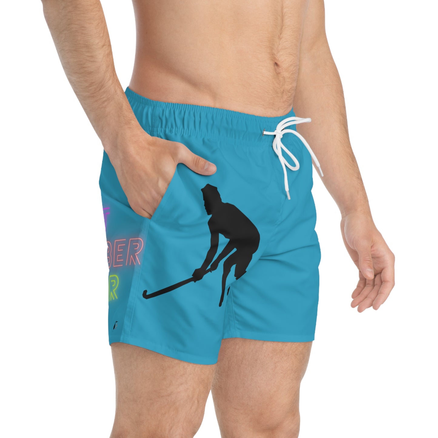 Swim Trunks: Hockey Turquoise