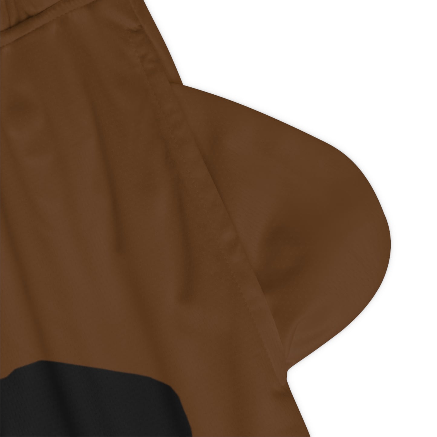 Basketball Rib Shorts: Hockey Brown