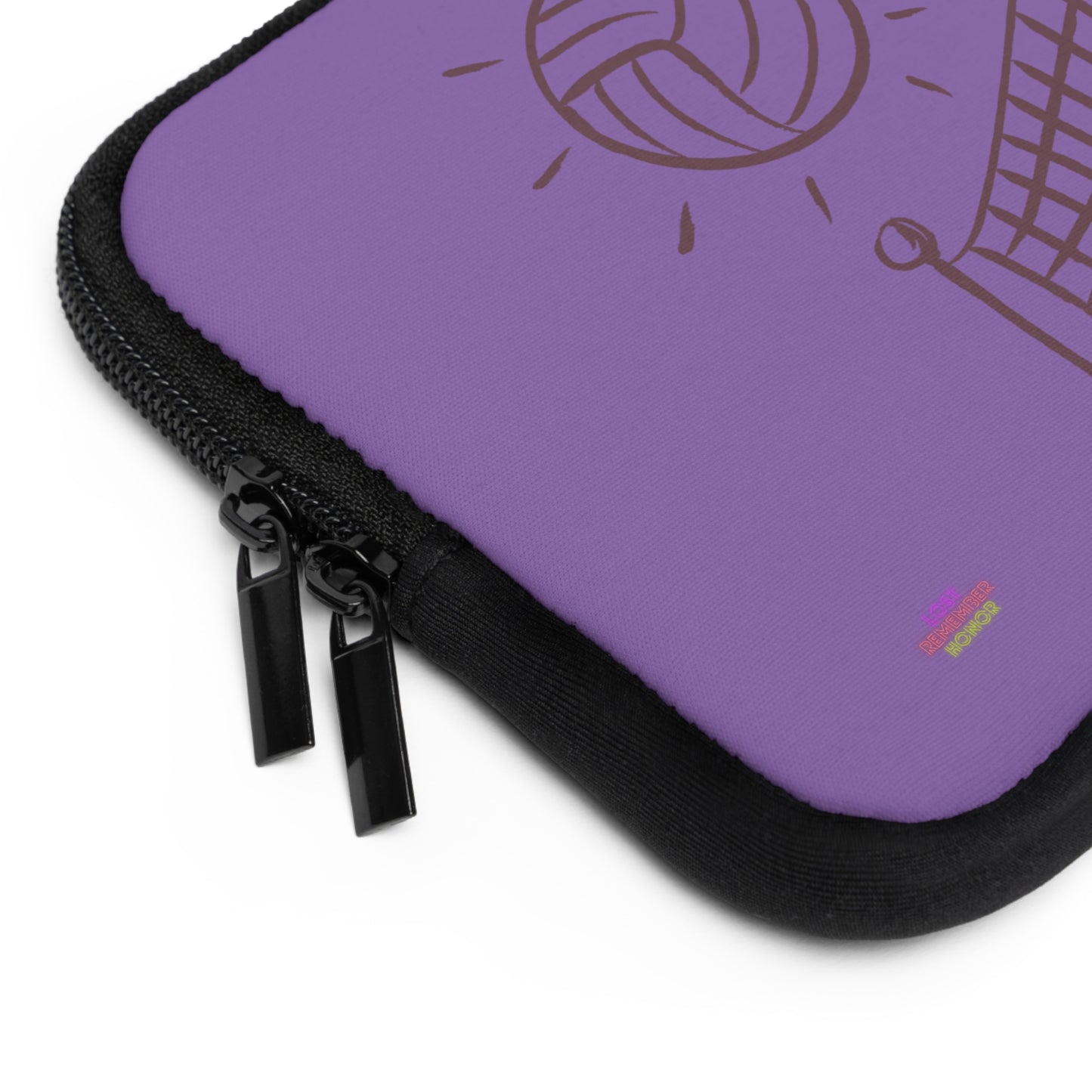 Laptop Sleeve: Volleyball Lite Purple