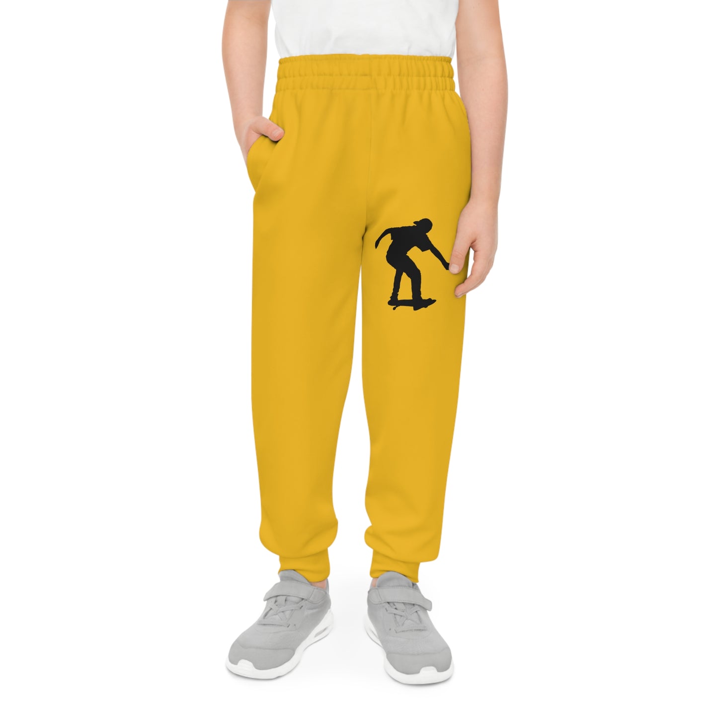 Youth Joggers: Skateboarding Yellow