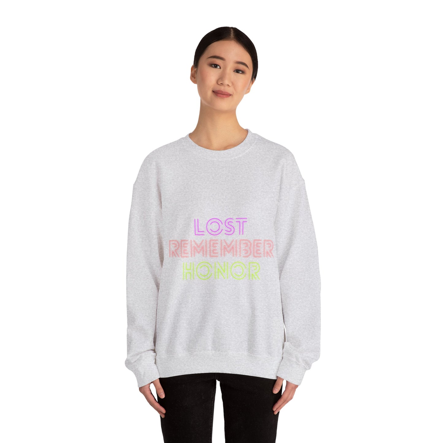 Heavy Blend™ Crewneck Sweatshirt: Lost Remember Honor #1