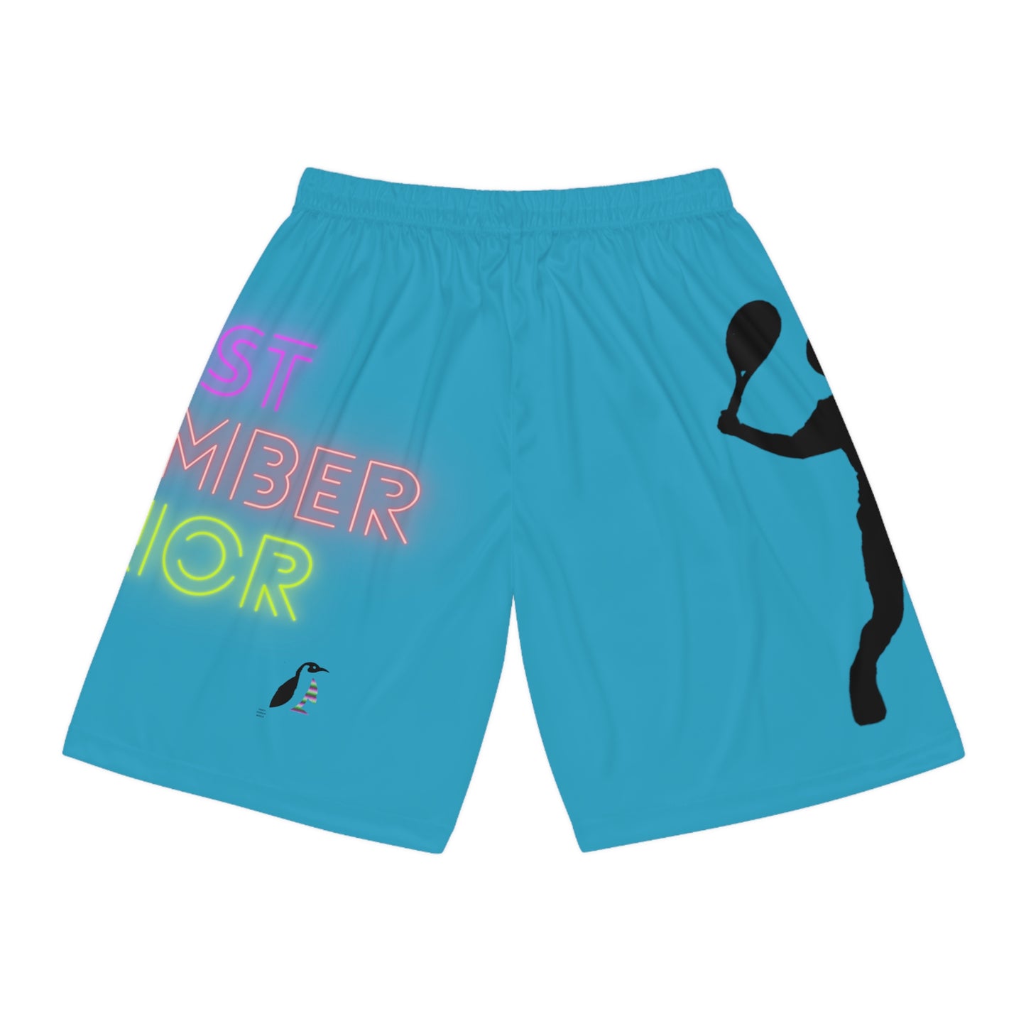 Basketball Shorts: Tennis Turquoise