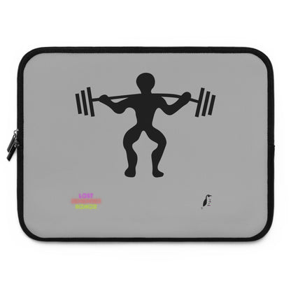 Laptop Sleeve: Weightlifting Lite Grey