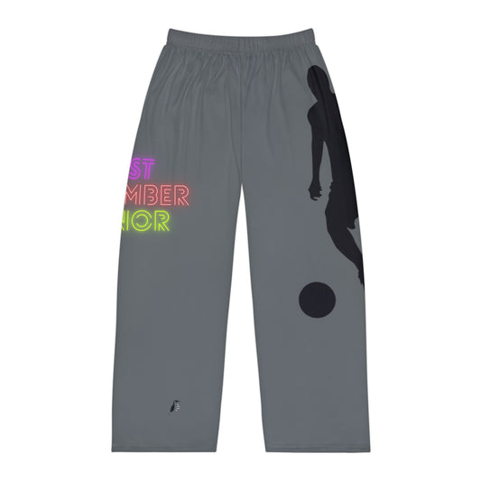 Men's Pajama Pants: Soccer Dark Grey