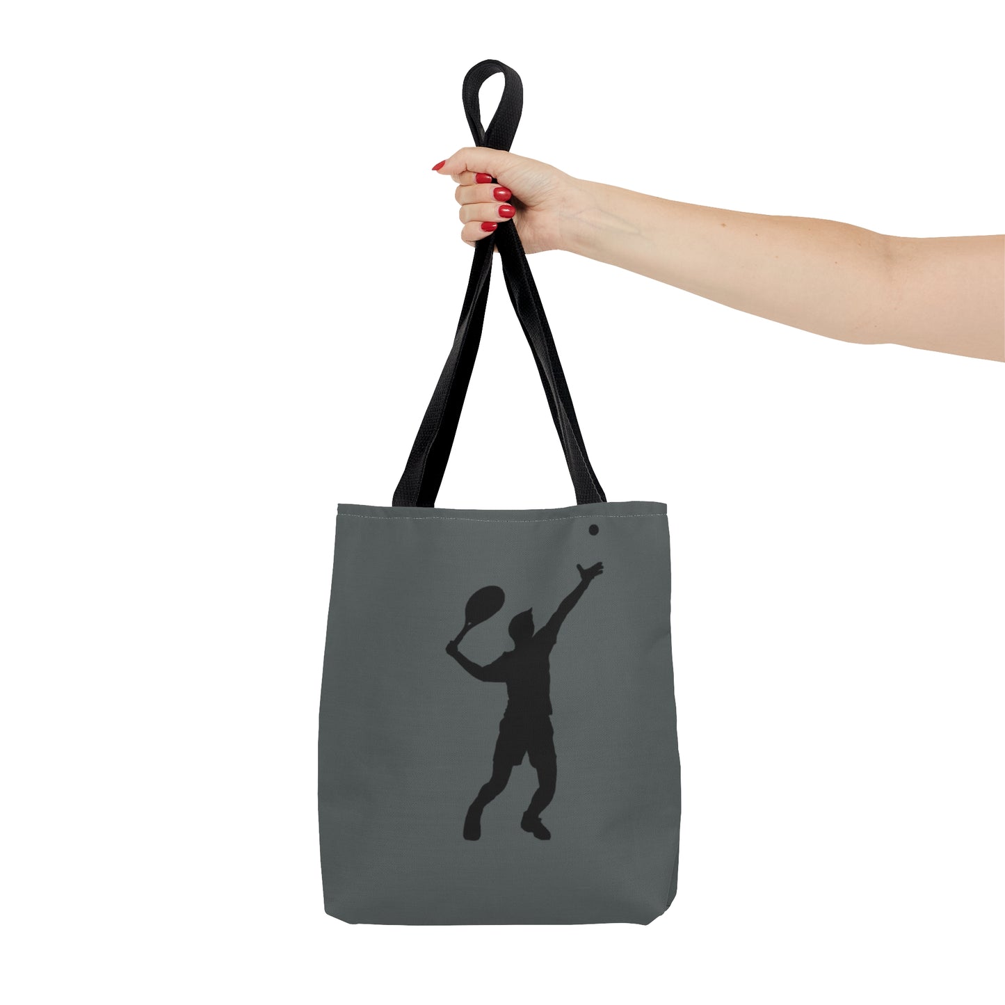 Tote Bag: Tennis Dark Grey