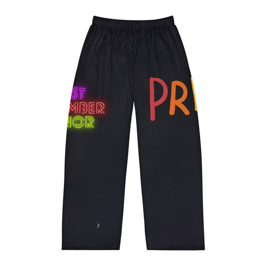 Men's Pajama Pants: LGBTQ Pride Black