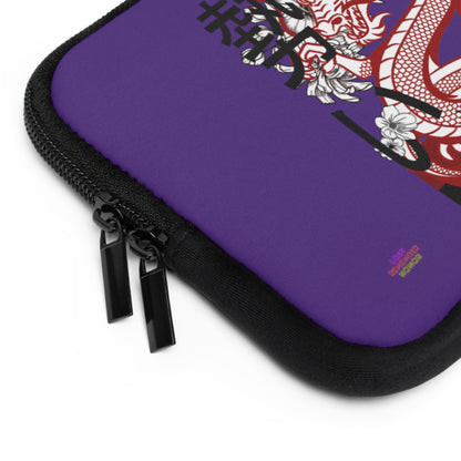 Laptop Sleeve: Dragons Purple