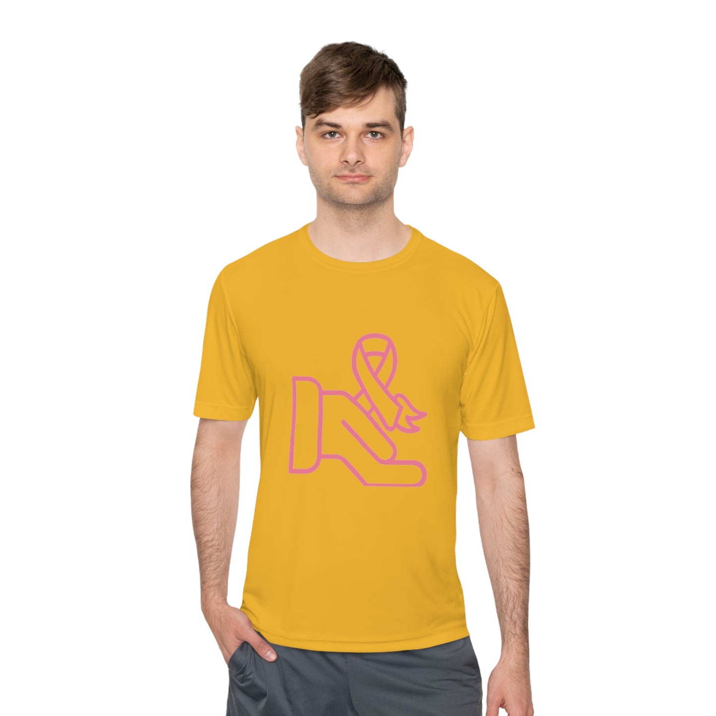 Moisture Wicking Tee: Fight Cancer #1