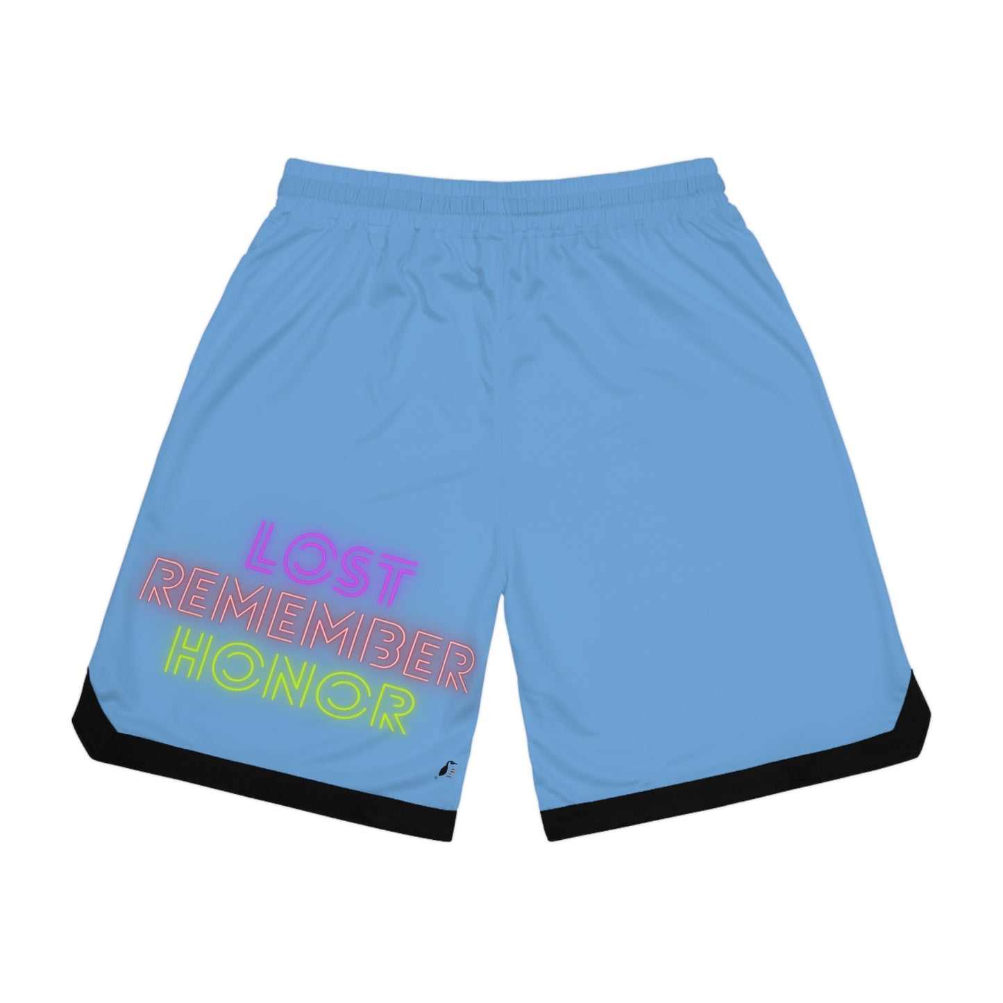 Basketball Rib Shorts: Wolves Lite Blue