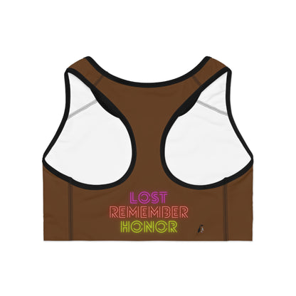 Sports Bra: Gaming Brown