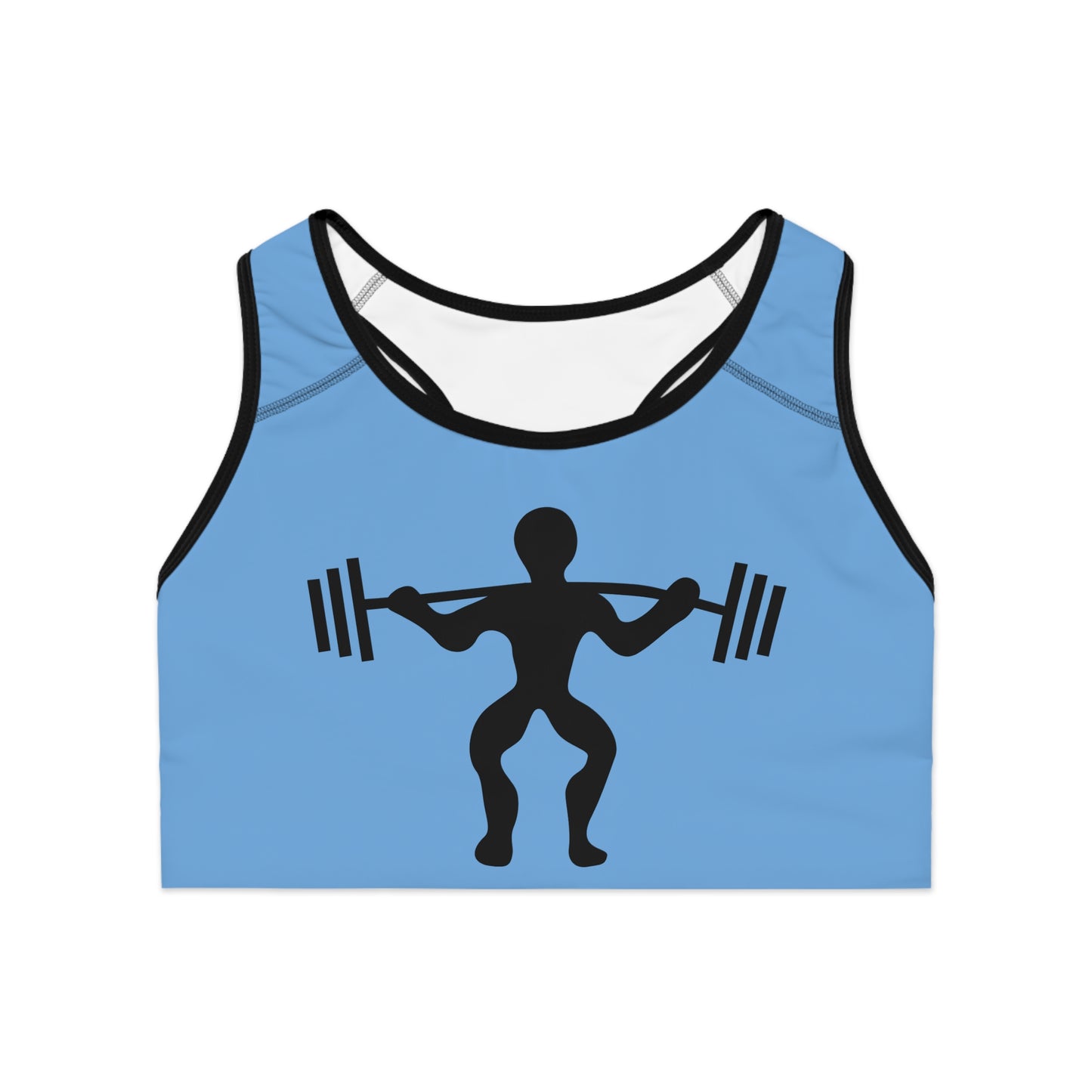 Sports Bra: Weightlifting Lite Blue