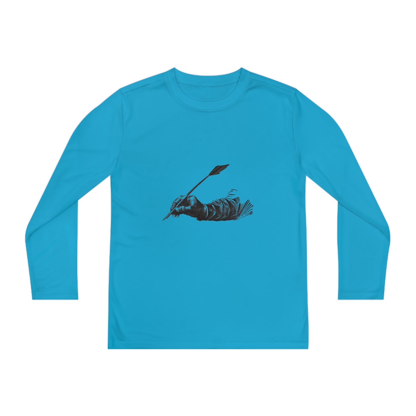 Youth Long Sleeve Competitor Tee: Writing