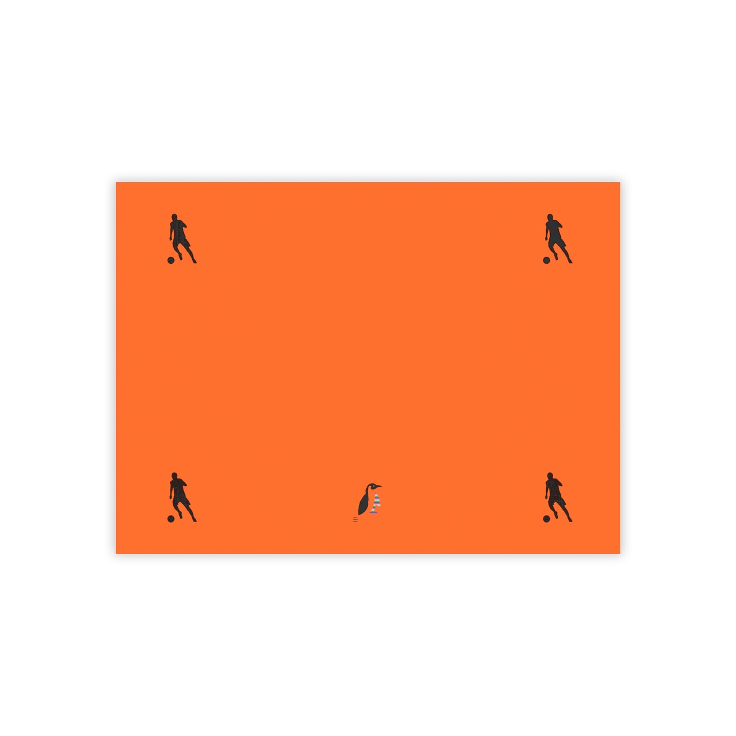 Post-it® Note Pads: Soccer Orange