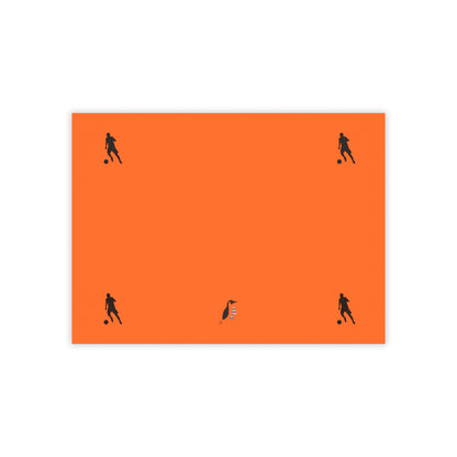 Post-it® Note Pads: Soccer Orange