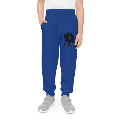 Youth Joggers: Basketball Dark Blue