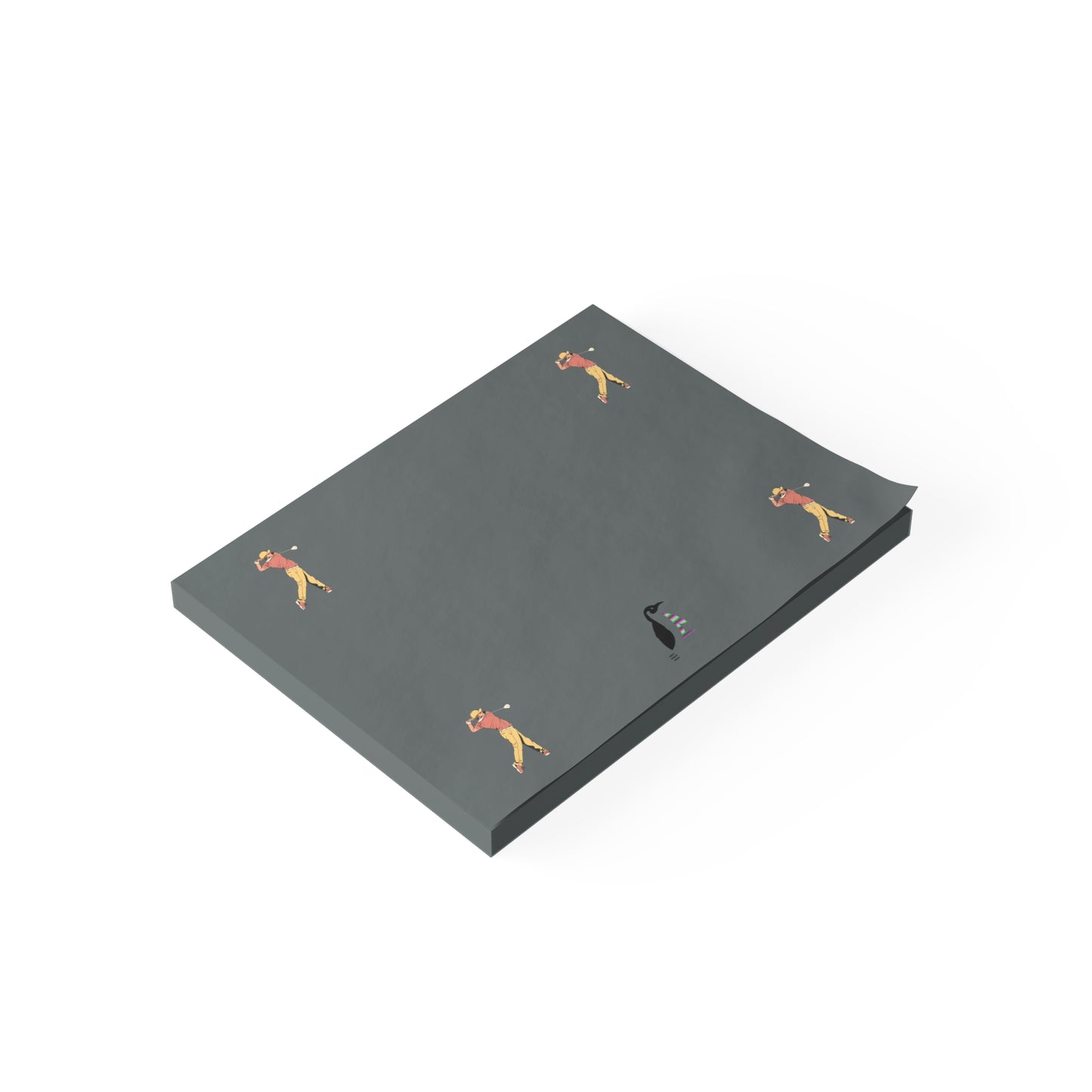 Post-it® Note Pads: Golf Dark Grey