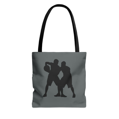 Tote Bag: Basketball Dark Grey