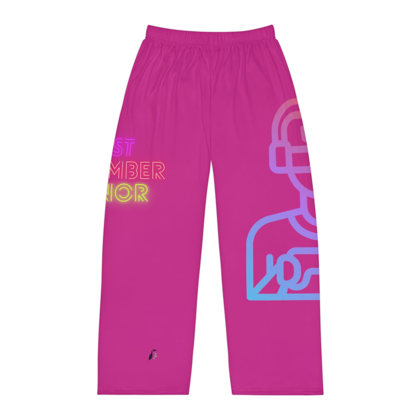 Men's Pajama Pants: Gaming Pink