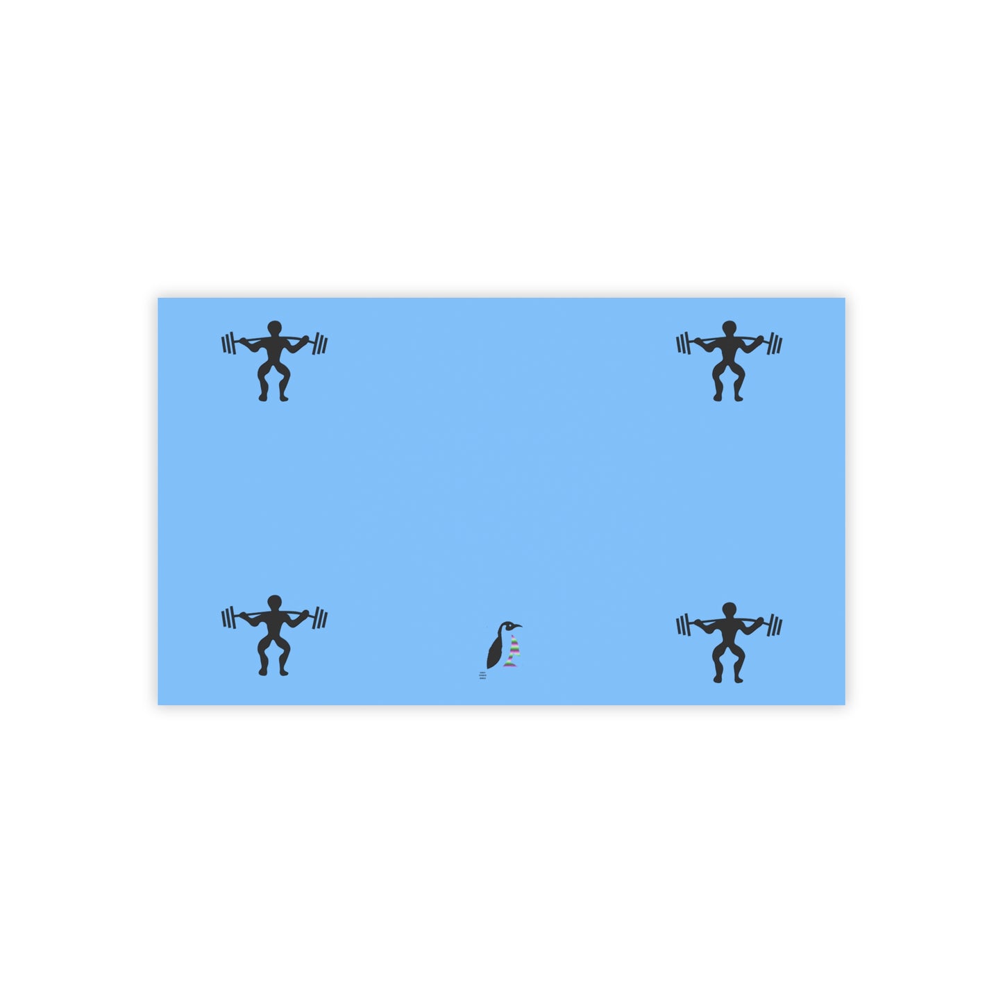 Post-it® Note Pads: Weightlifting Lite Blue