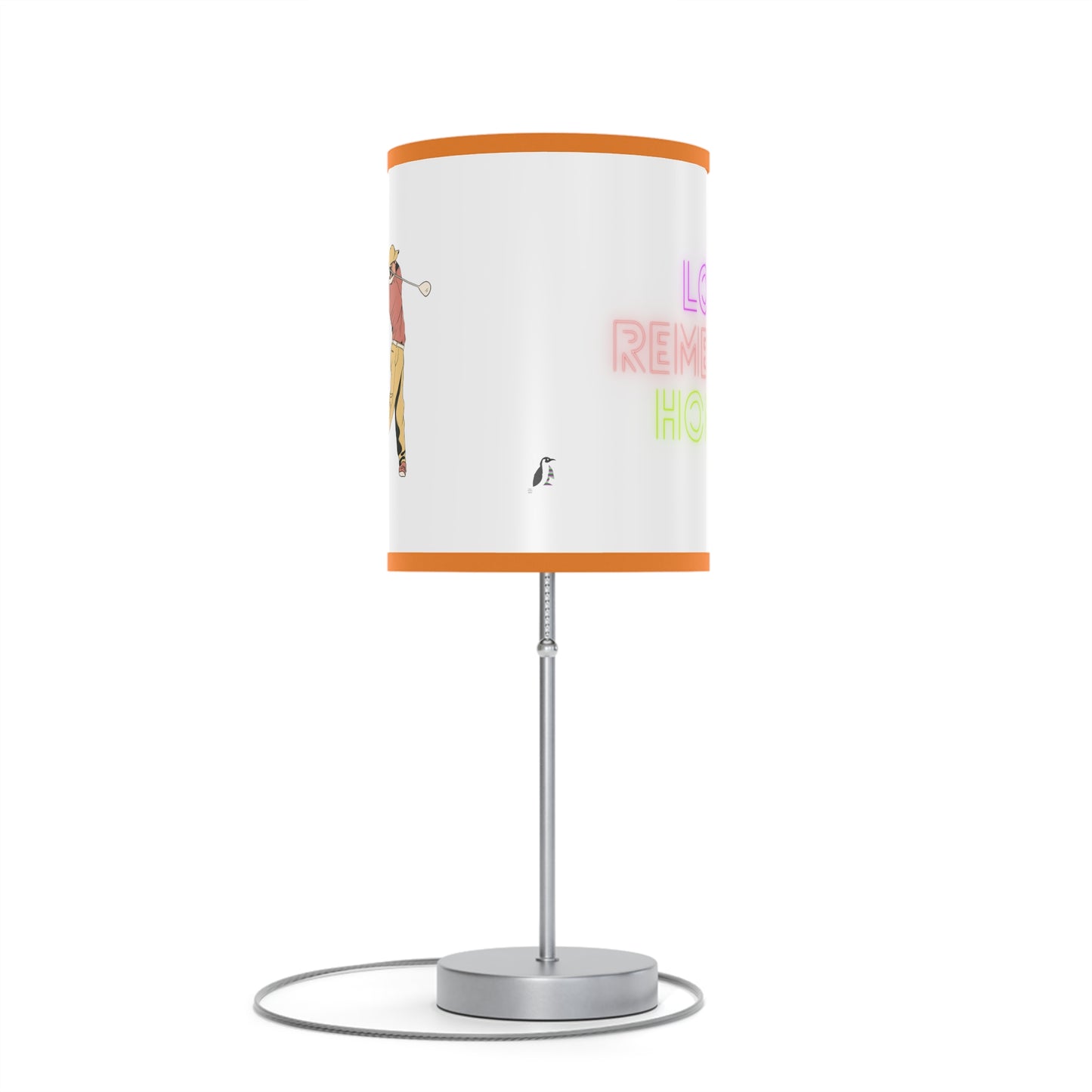 Lamp on a Stand, US|CA plug: Golf White 