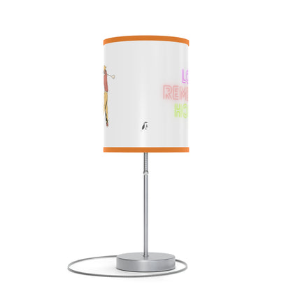 Lamp on a Stand, US|CA plug: Golf White 