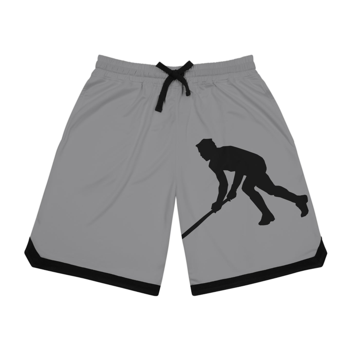 Basketball Rib Shorts: Hockey Grey