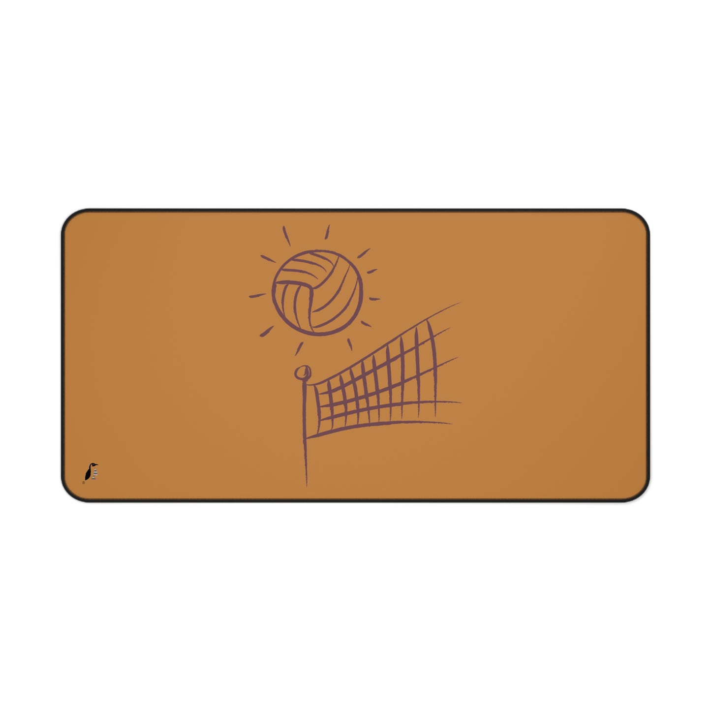 Desk Mat: Volleyball Lite Brown