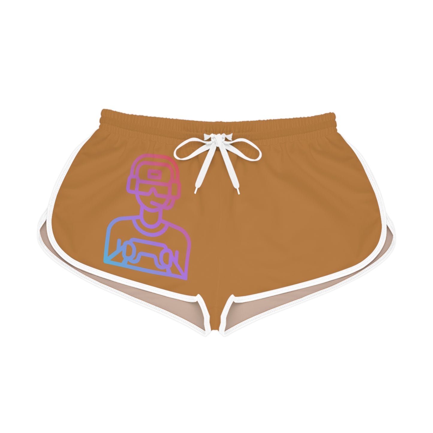 Women's Relaxed Shorts: Gaming Lite Brown