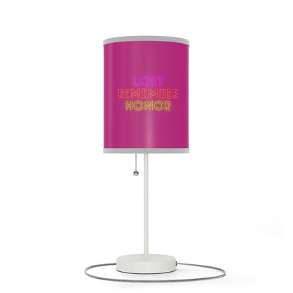 Lamp on a Stand, US|CA plug: Volleyball Pink