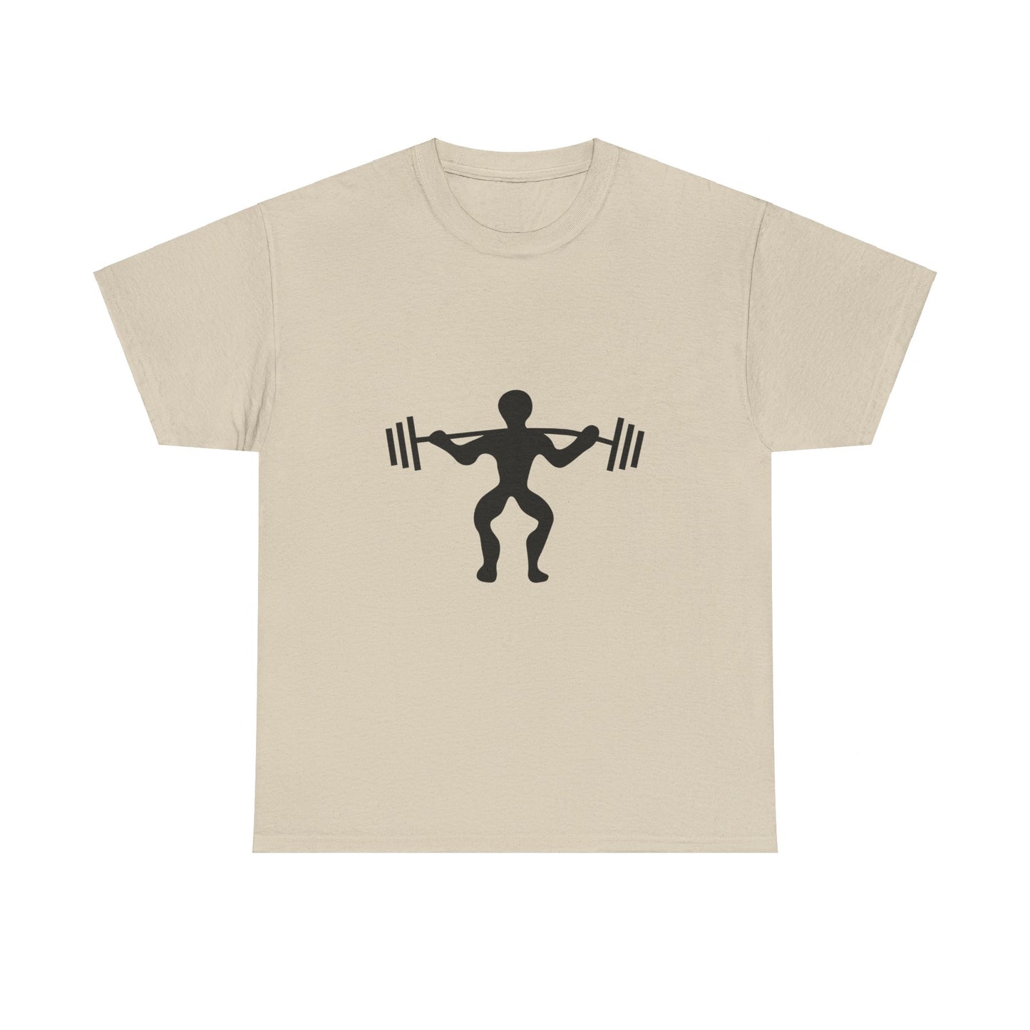 Heavy Cotton Tee: Weightlifting #1