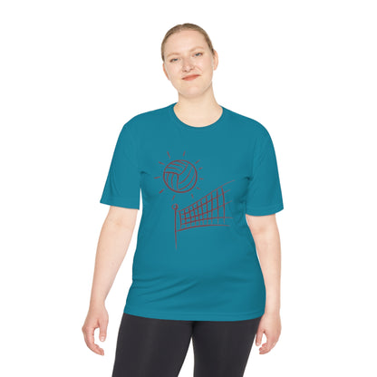 Moisture Wicking Tee: Volleyball #2