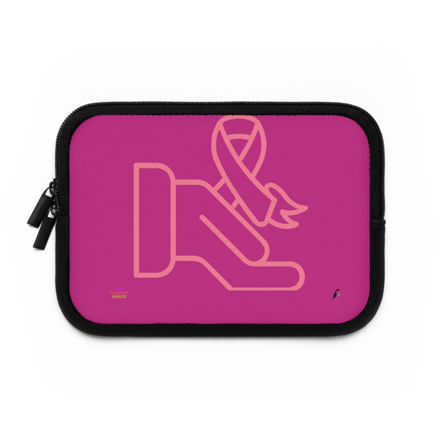 Laptop Sleeve: Fight Cancer Pink