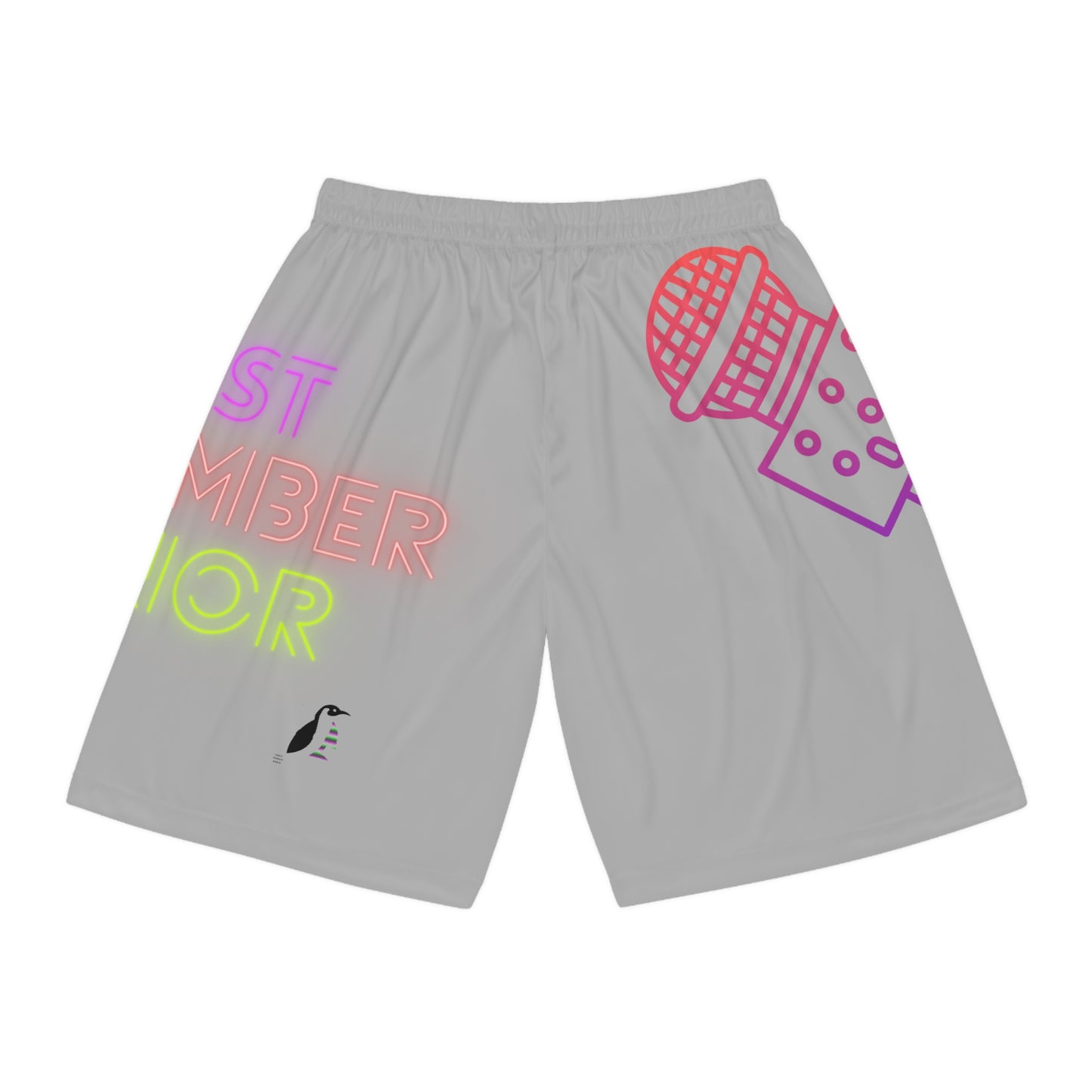 Basketball Shorts: Music Lite Grey