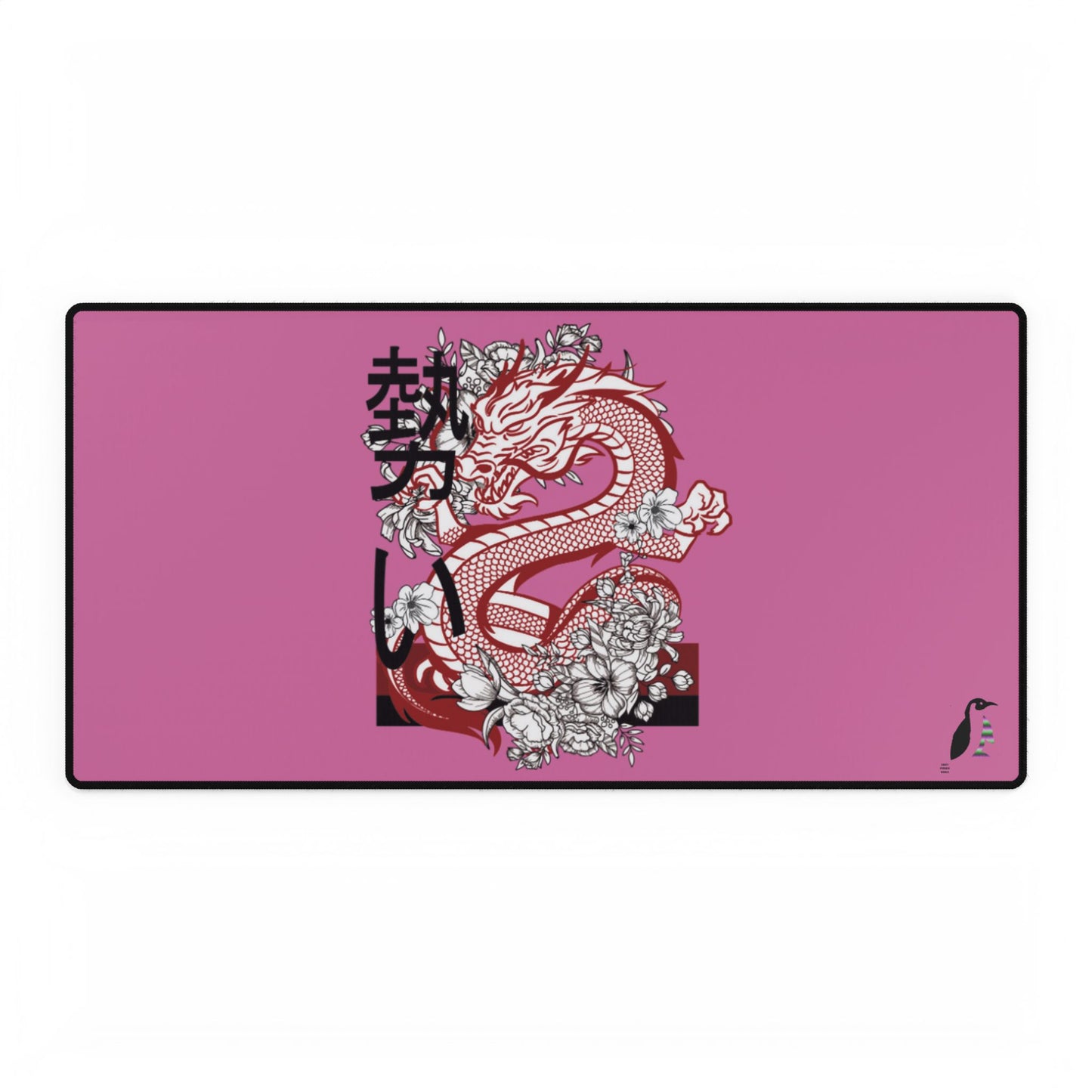 Desk Mats: Dragons Lite Pink