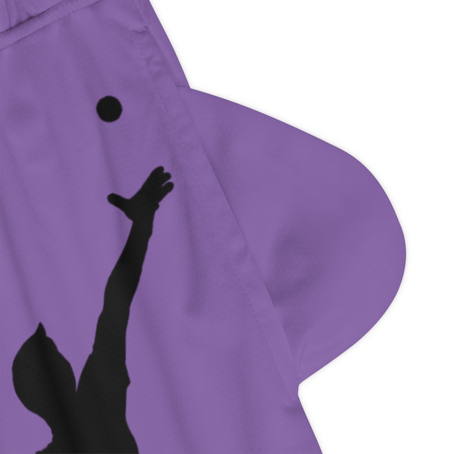 Basketball Rib Shorts: Tennis Lite Purple