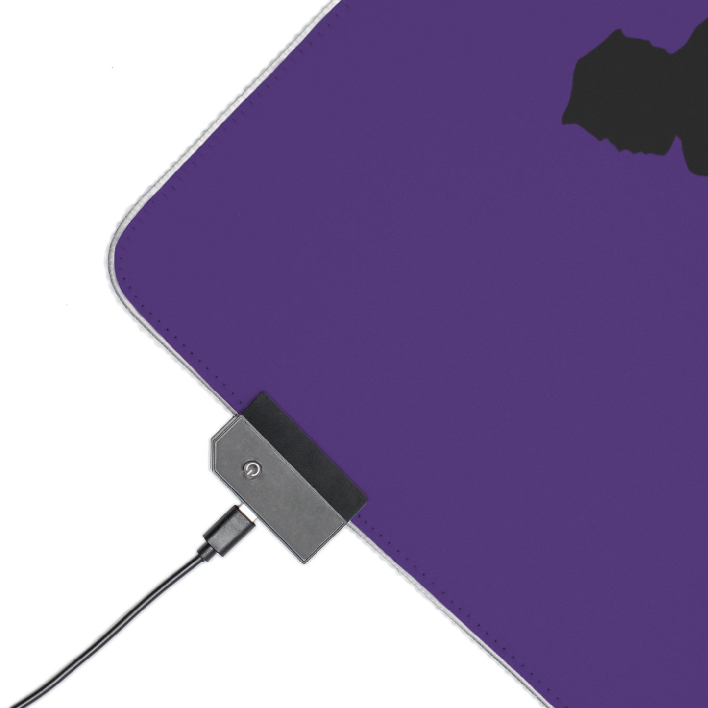 LED Gaming Mouse Pad: Hockey Purple