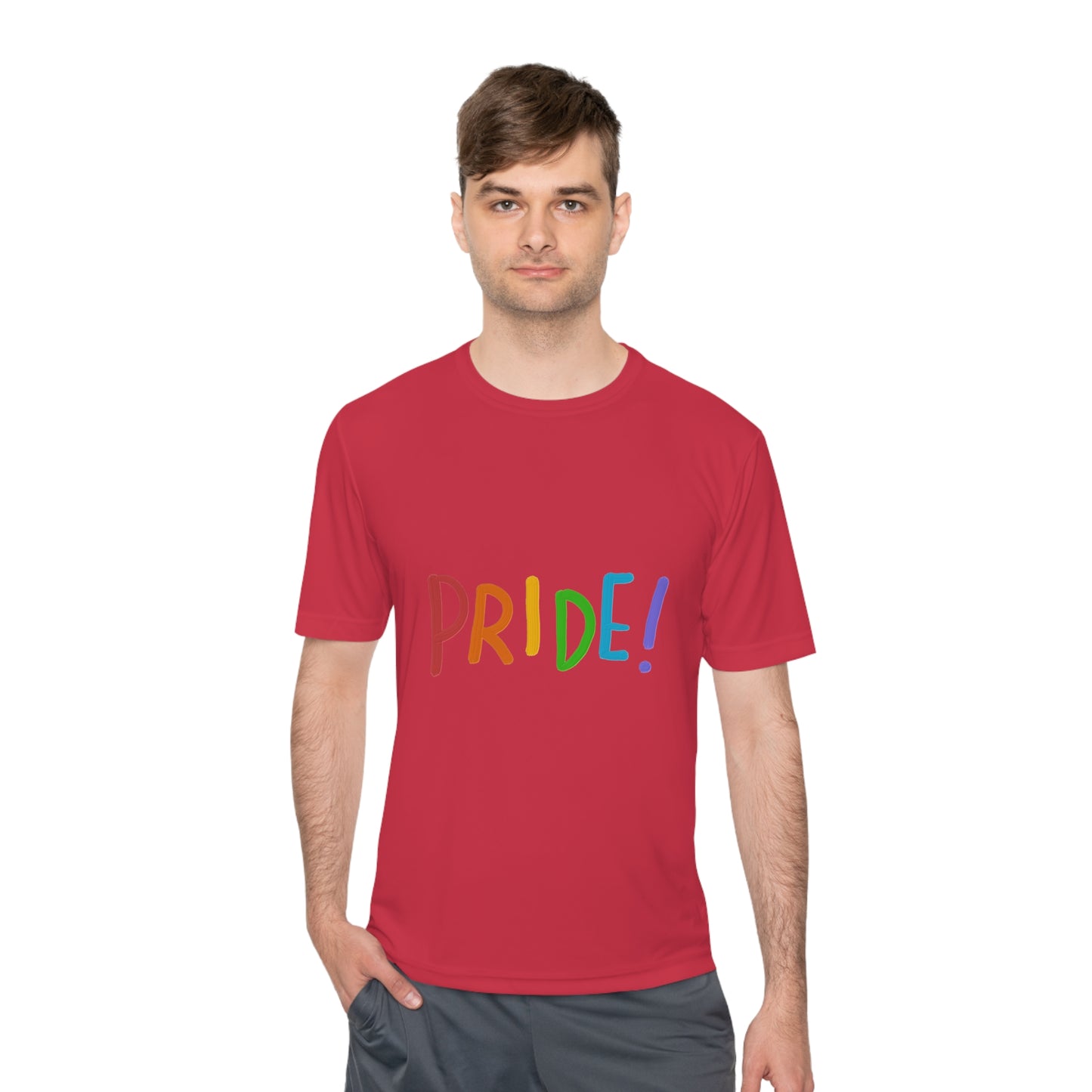 Moisture Wicking Tee: LGBTQ Pride #3