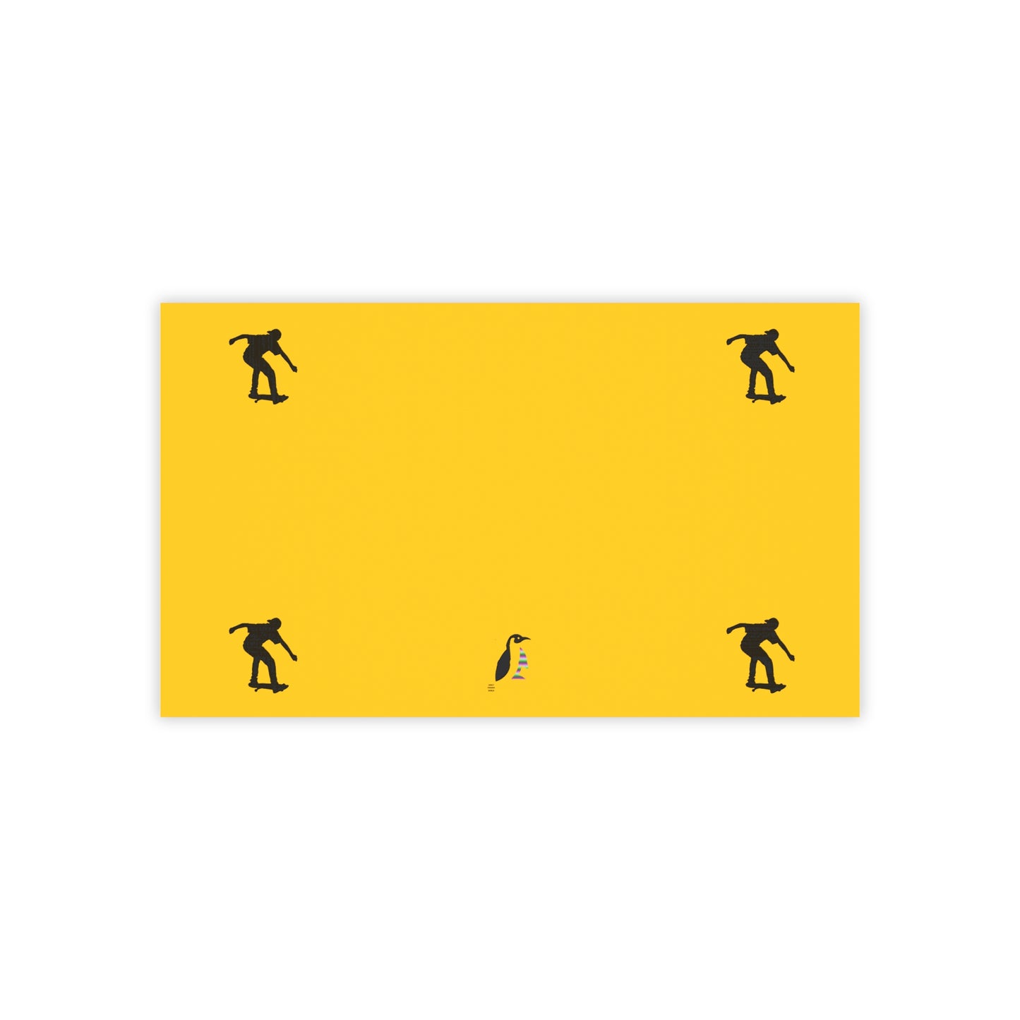 Post-it® Note Pads: Skateboarding Yellow