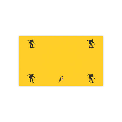 Post-it® Note Pads: Skateboarding Yellow