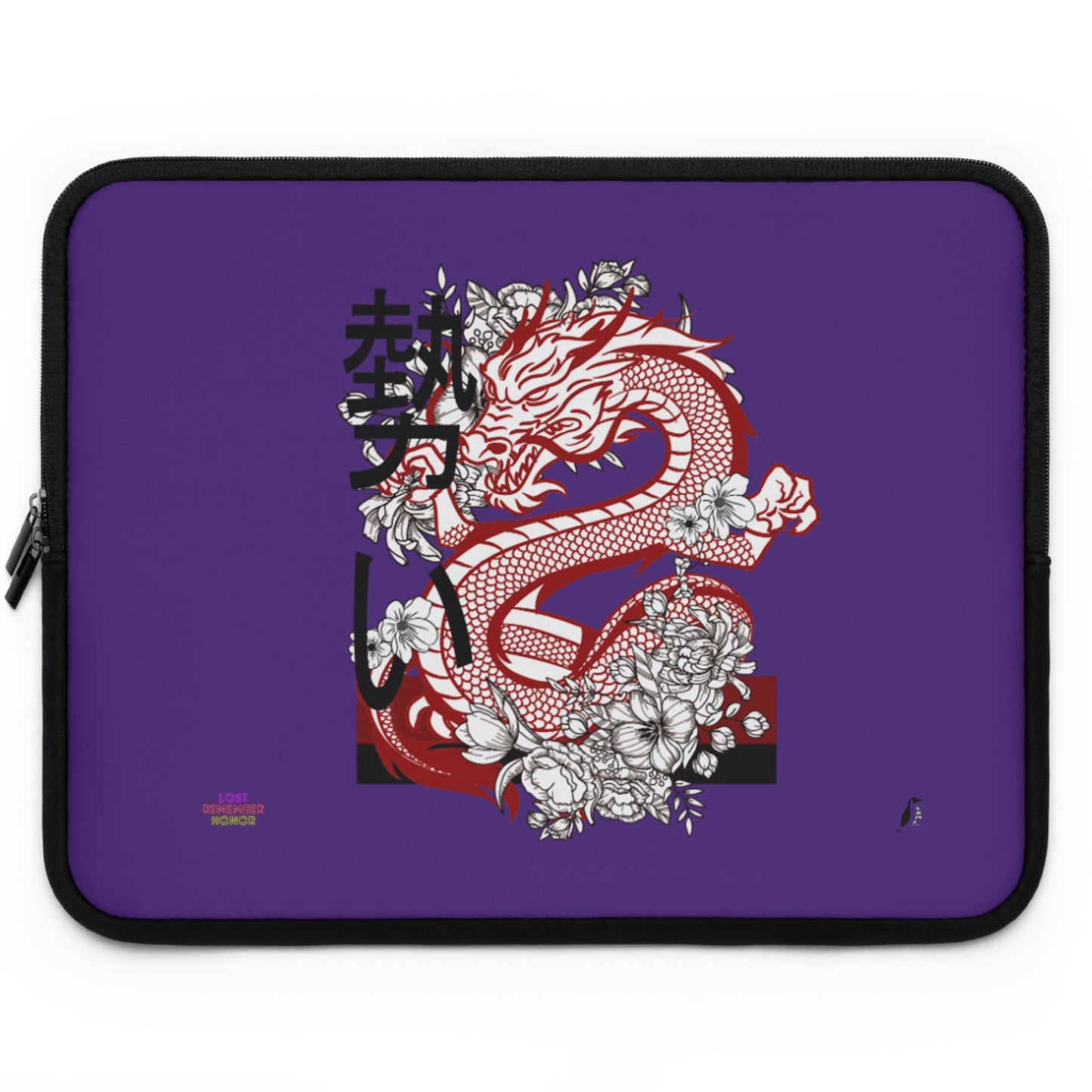 Laptop Sleeve: Dragons Purple