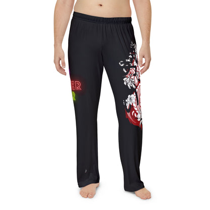 Men's Pajama Pants: Dragons Black