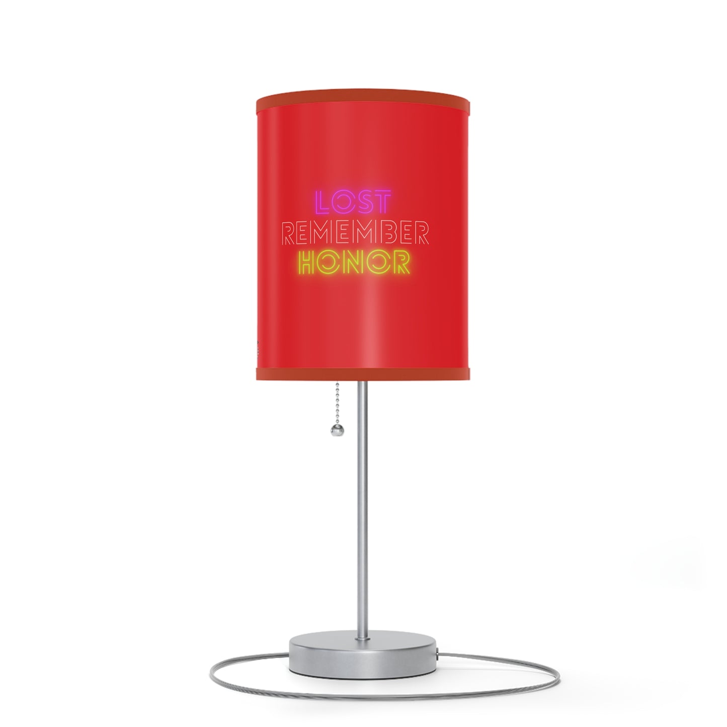 Lamp on a Stand, US|CA plug: Hockey Red 