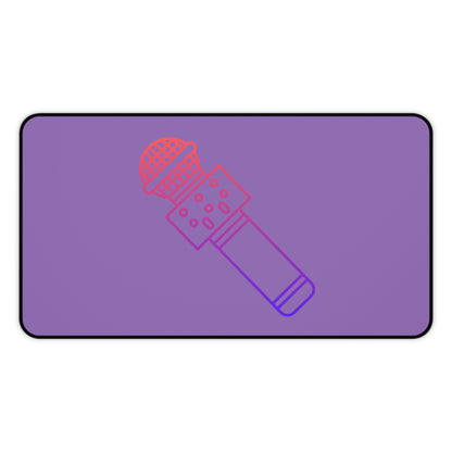 Desk Mat: Music Lite Purple