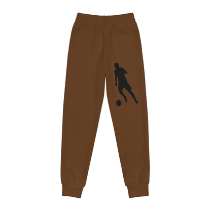 Youth Joggers: Soccer Brown