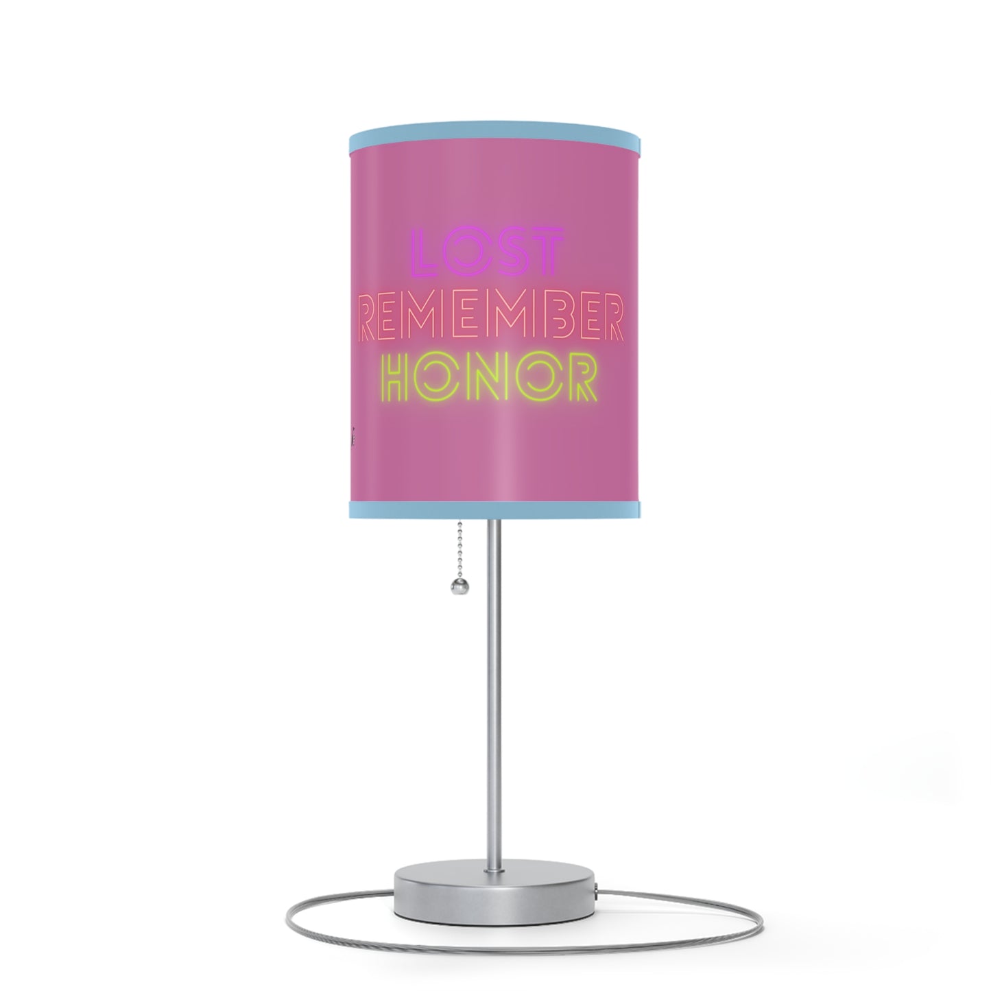 Lamp on a Stand, US|CA plug: Wrestling Lite Pink