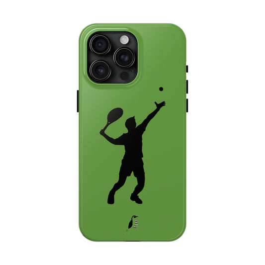 Tough Phone Cases (for iPhones): Tennis Green